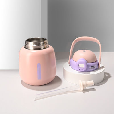 Botella de agua aislada para niños de la escuela BPA libre diseño personalizado botellas de vacío termo