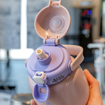 Botella de agua aislada para niños de la escuela BPA libre diseño personalizado botellas de vacío termo