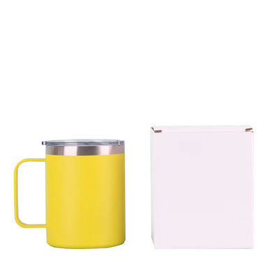 Disfrute de su café en cualquier momento en cualquier lugar con esta taza de acero inoxidable de tipo botella normal