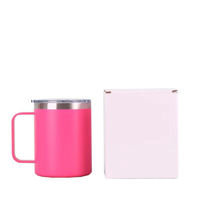 Con textura fría recta Taza de aislamiento al vacío de doble capa de acero inoxidable para beber cerveza
