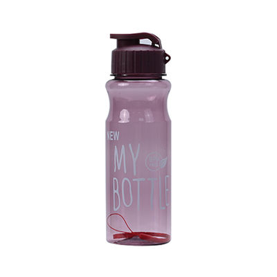 Botellas de agua PET multicolores Eco-amigables y logotipo personalizado para necesidades de hidratación deportiva