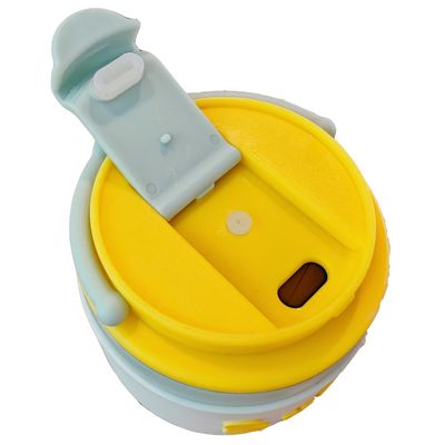 Flasca de deporte de dibujos animados de acero inoxidable 420 ml Taza de café de la suerte termo aislado al vacío