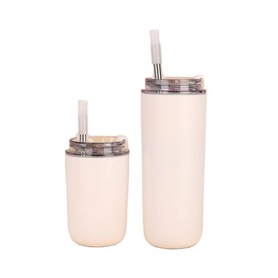 Bebidas para niños sin BPA con palos de doble pared de acero inoxidable