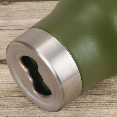 Color personalizado 14 oz de acero inoxidable puede enfriador aislado para latas delgadas al aire libre