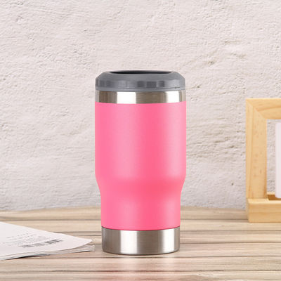 Color personalizado 14 oz de acero inoxidable puede enfriador aislado para latas delgadas al aire libre