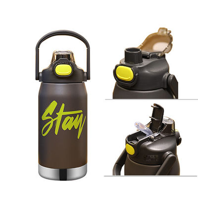 Botellas de agua aisladas de metal resistente para compra a granel y personalización