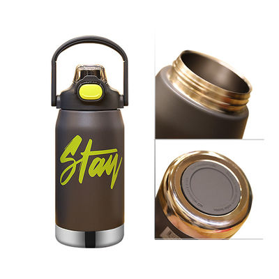Botellas de agua aisladas de metal resistente para compra a granel y personalización