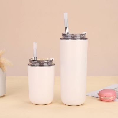 Tazas de café de acero inoxidable 304 de diseño moderno botella reutilizable para bebidas calientes y frías