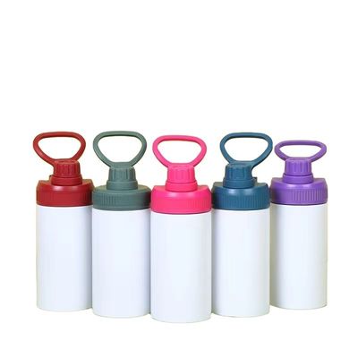 Colorido logotipo personalizado botella reutilizable envasado 304 acero inoxidable frasco térmico de vacío