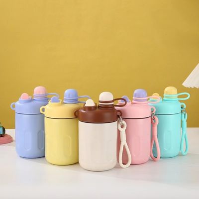 Botella térmica de 550 ml para chicas Bebida doble Acero inoxidable 316 mantiene la bebida caliente fría