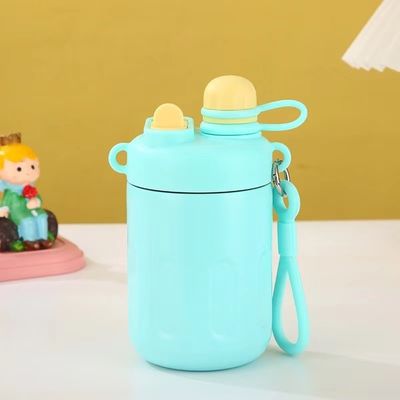 Botella térmica de 550 ml para chicas Bebida doble Acero inoxidable 316 mantiene la bebida caliente fría