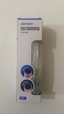 Acero inoxidable 380ml LED Display de temperatura botella inteligente portátil y patrón personalizado