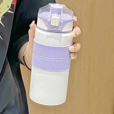 Botella de agua de acero inoxidable de doble pared de vacío aislado de sublimación de 480 ml perfecta para niñas