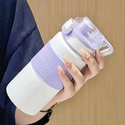 Botella de agua de acero inoxidable de doble pared de vacío aislado de sublimación de 480 ml perfecta para niñas