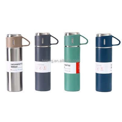 Tipo de metal de acero inoxidable Business Flasco de agua aislada 500ml de vacío taza de la taza botella