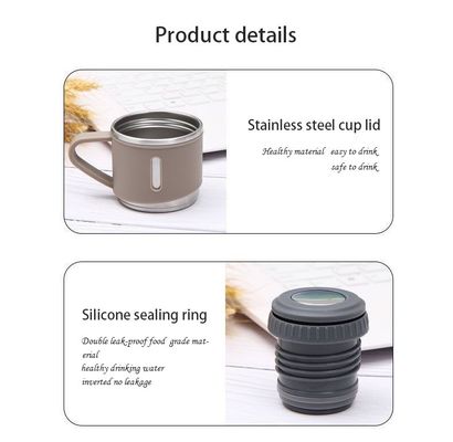 Tipo de metal de acero inoxidable Business Flasco de agua aislada 500ml de vacío taza de la taza botella