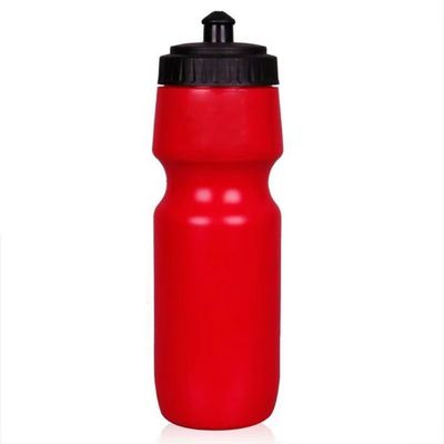 Logotipo personalizado aceptable 700ml PE Botella de agua deportiva de plástico con cubierta de polvo