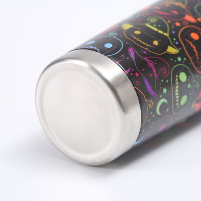 Acero inoxidable 304 20 oz Capacidad Diseño de Halloween 3D Impreso Termos de taza de cerveza de coche