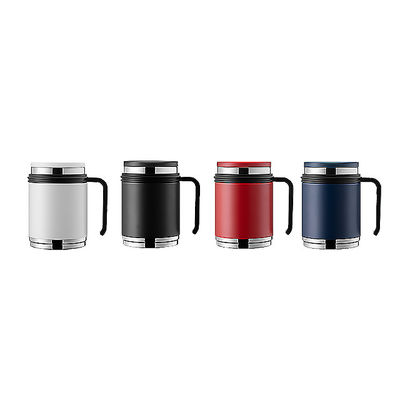 Taza de viaje aislada al vacío de doble pared para cocina de acero inoxidable impermeable