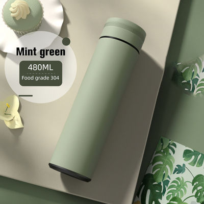 Botellas de vacío Termósidos con logotipo personalizado Botella de termo LED con pantalla táctil digital