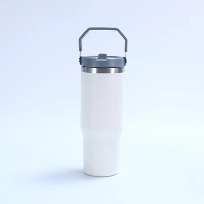 201/304 Material de acero inoxidable 30 oz Botella de agua aislada al vacío para estudiantes