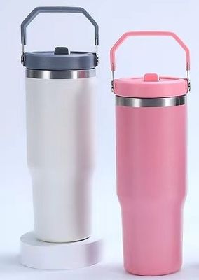 201/304 Material de acero inoxidable 30 oz Botella de agua aislada al vacío para estudiantes