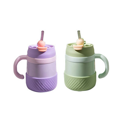Taza de acero inoxidable de pared doble pastel elegante y práctica para regalos infantiles