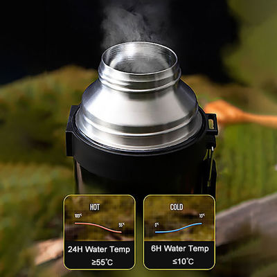 Viaja de manera ecológica con esta botella de agua de acero aislada al vacío reutilizable