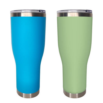 40 oz de polvo recubierto tumbler de acero inoxidable vacío aislado para bebidas calientes y frías