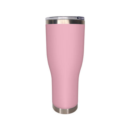 Diseño moderno 40 oz de acero inoxidable tumbler de doble pared para taza de café personalizable