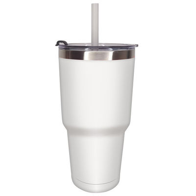 Diseño moderno 30 oz de acero inoxidable tumbler de doble pared para oficina/coche/hogar