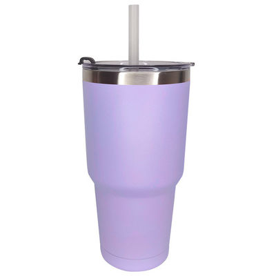 Diseño moderno 30 oz de acero inoxidable tumbler de doble pared para oficina/coche/hogar