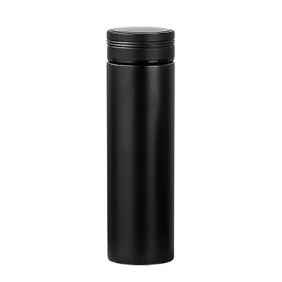 Logotipo personalizado Taza recta Botella de agua aislada inteligente para regalos de negocios Oportunidad