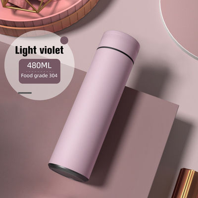 Color personalizado Smart Flask Botella de agua Taza de café con tapa de visualización de temperatura