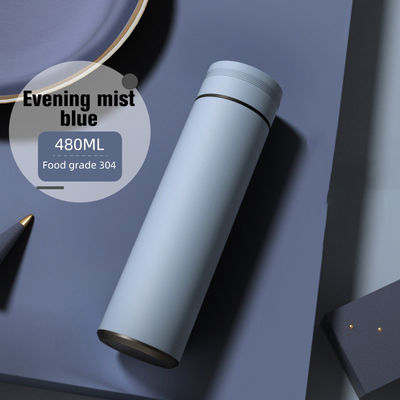 Color personalizado Smart Flask Botella de agua Taza de café con tapa de visualización de temperatura