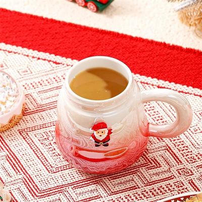 Gradient Color Cerámica Regalo en Cajas de Tazas 2023 Nuevo Diseño para Accesorios de Navidad