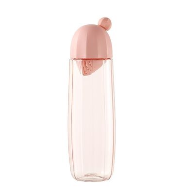 Botella de agua de logotipo personalizado con tapa Taza anti-fuga para viajes escolares al aire libre