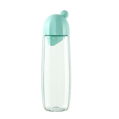Botella de agua de logotipo personalizado con tapa Taza anti-fuga para viajes escolares al aire libre