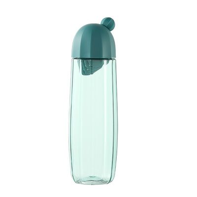 Botella de agua de logotipo personalizado con tapa Taza anti-fuga para viajes escolares al aire libre