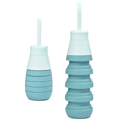 Volver a la escuela Botellas de bebida portátiles de 500 ml con logotipo personalizado y material ecológico