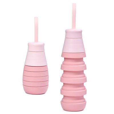 Volver a la escuela Botellas de bebida portátiles de 500 ml con logotipo personalizado y material ecológico