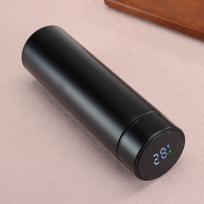 Flasco térmico de 500 ml de estilo clásico no invertido con pantalla de temperatura LED