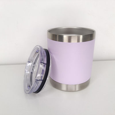 Tazas de vino aisladas de acero inoxidable de doble pared 12 oz
