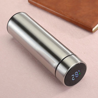 Flasco térmico de 500 ml de estilo clásico no invertido con pantalla de temperatura LED