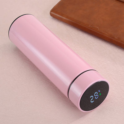 Flasco térmico de 500 ml de estilo clásico no invertido con pantalla de temperatura LED