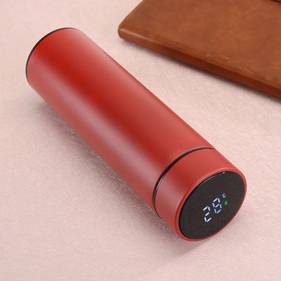 Flasco térmico de 500 ml de estilo clásico no invertido con pantalla de temperatura LED