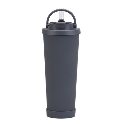 Vacuo aislado de acero inoxidable de viaje taza de café multicolor con tapa