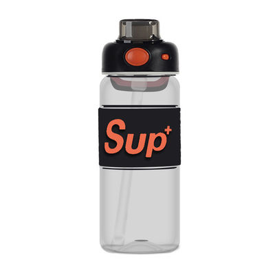 Unisex 178g y 194g Gran capacidad Gimnasio Deportivo Botella de agua Tritán con infusor de paja