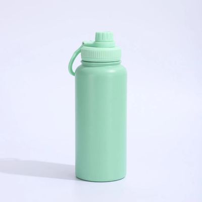 Botella de agua de acero inoxidable de 18 oz de gran capacidad para actividades al aire libre portátiles