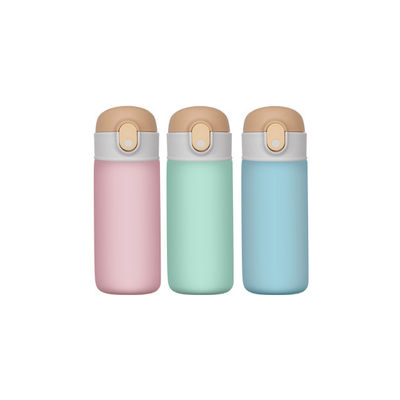 16 oz Flasca de niños a prueba de fugas estilo de moda Deportivo aislado botella de agua con paja